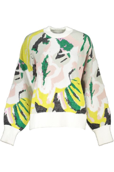 BIAŁY SWETER DESIGUAL DAMSKI (Bianco) BIAŁY SWETER DESIGUAL DAMSKI (Bianco)