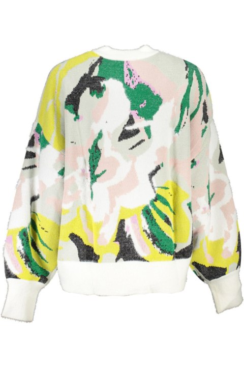 BIAŁY SWETER DESIGUAL DAMSKI (Bianco) BIAŁY SWETER DESIGUAL DAMSKI (Bianco)