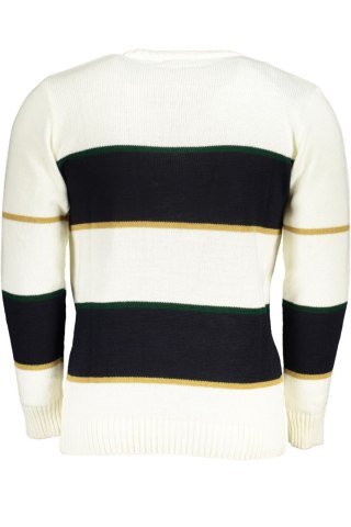 BIAŁY SWETER MĘSKI US GRAND POLO (Bianco)