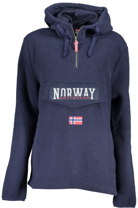 BLUZA DAMSKA BEZ ZAMKA NORWEGIA 1963 NIEBIESKA (Blu) BLUZA DAMSKA BEZ ZAMKA NORWEGIA 1963 NIEBIESKA (Blu)