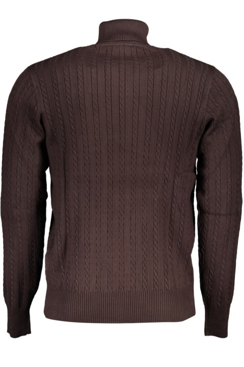 BRĄZOWY SWETER MĘSKI US GRAND POLO (Marrone) BRĄZOWY SWETER MĘSKI US GRAND POLO (Marrone)