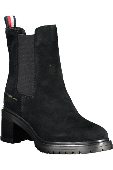 CZARNE BUTY DAMSKIE TOMMY HILFIGER (Nero) CZARNE BUTY DAMSKIE TOMMY HILFIGER (Nero)