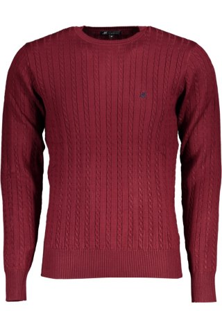 CZERWONA KOSZULKA MĘSKA US GRAND POLO (Rosso)