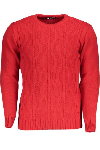 CZERWONY SWETER MĘSKI US GRAND POLO (Rosso)