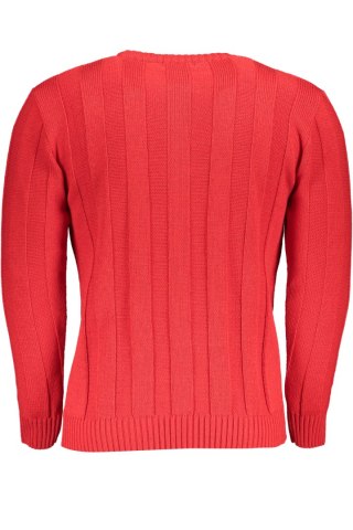 CZERWONY SWETER MĘSKI US GRAND POLO (Rosso)