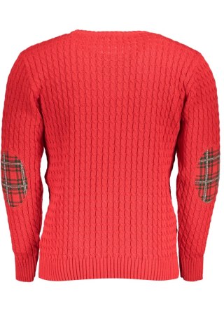 CZERWONY SWETER MĘSKI US GRAND POLO (Rosso)