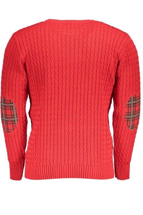 CZERWONY SWETER MĘSKI US GRAND POLO (Rosso) CZERWONY SWETER MĘSKI US GRAND POLO (Rosso)