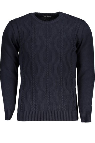 NIEBIESKI SWETER MĘSKI US GRAND POLO (Blu)
