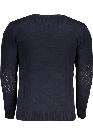 NIEBIESKI SWETER MĘSKI US GRAND POLO (Blu)