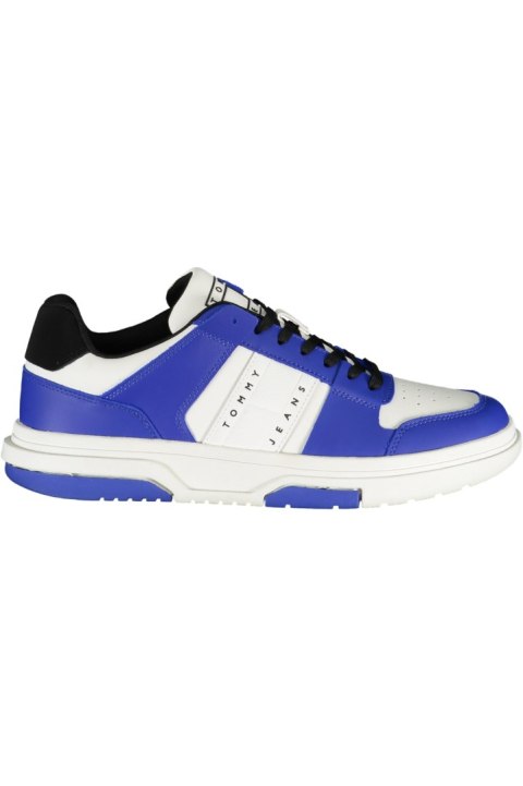 NIEBIESKIE MĘSKIE BUTY SPORTOWE TOMMY HILFIGER (Blu) NIEBIESKIE MĘSKIE BUTY SPORTOWE TOMMY HILFIGER (Blu)