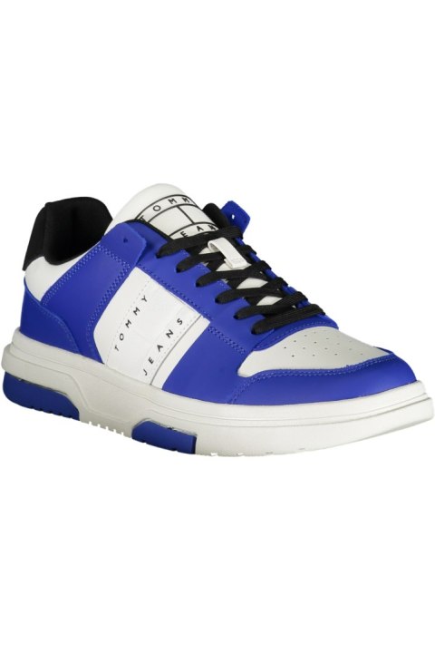 NIEBIESKIE MĘSKIE BUTY SPORTOWE TOMMY HILFIGER (Blu) NIEBIESKIE MĘSKIE BUTY SPORTOWE TOMMY HILFIGER (Blu)