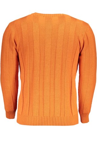 POMARAŃCZOWY SWETER MĘSKI US GRAND POLO (Arancione)