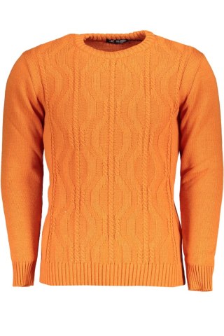 POMARAŃCZOWY SWETER MĘSKI US GRAND POLO (Arancione)
