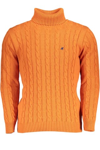 POMARAŃCZOWY SWETER MĘSKI US GRAND POLO (Arancione)