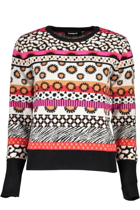 RÓŻOWY SWETER DESIGUAL DAMSKI (Rosa)