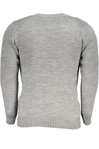 SZARY SWETER MĘSKI US GRAND POLO (Grigio)