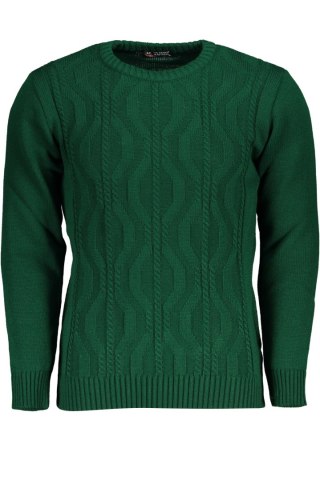 ZIELONY SWETER MĘSKI US GRAND POLO (Verde)