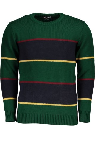 ZIELONY SWETER MĘSKI US GRAND POLO (Verde)