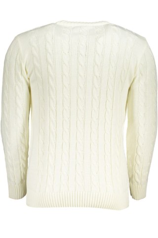 BIAŁY SWETER MĘSKI US GRAND POLO (Bianco)