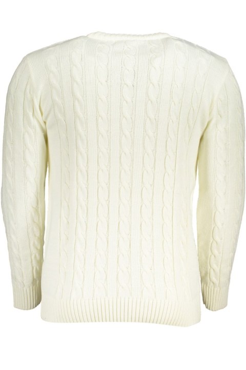 BIAŁY SWETER MĘSKI US GRAND POLO (Bianco) BIAŁY SWETER MĘSKI US GRAND POLO (Bianco)