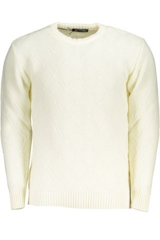 BIAŁY SWETER MĘSKI US GRAND POLO (Bianco)