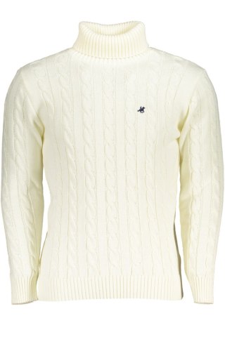 BIAŁY SWETER MĘSKI US GRAND POLO (Bianco)
