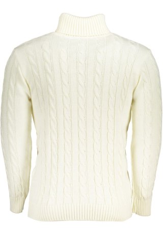 BIAŁY SWETER MĘSKI US GRAND POLO (Bianco)