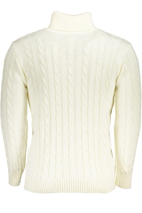 BIAŁY SWETER MĘSKI US GRAND POLO (Bianco) BIAŁY SWETER MĘSKI US GRAND POLO (Bianco)