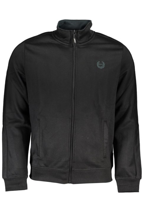 CZARNA BLUZA MĘSKA Z ZAMKIEM GIAN MARCO VENTURI (Nero) CZARNA BLUZA MĘSKA Z ZAMKIEM GIAN MARCO VENTURI (Nero)