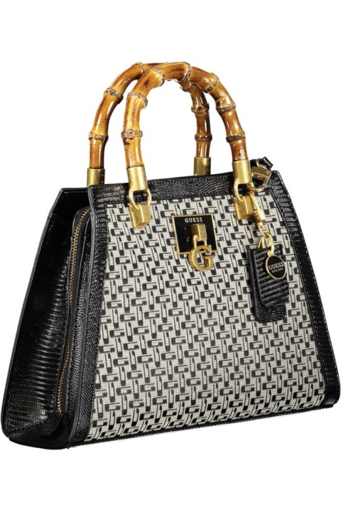 CZARNA TORBA DAMSKA GUESS JEANS (Nero) CZARNA TORBA DAMSKA GUESS JEANS (Nero)