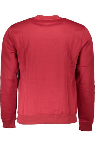 CZERWONA BLUZA MĘSKA Z ZAMKIEM GIAN MARCO VENTURI (Rosso)