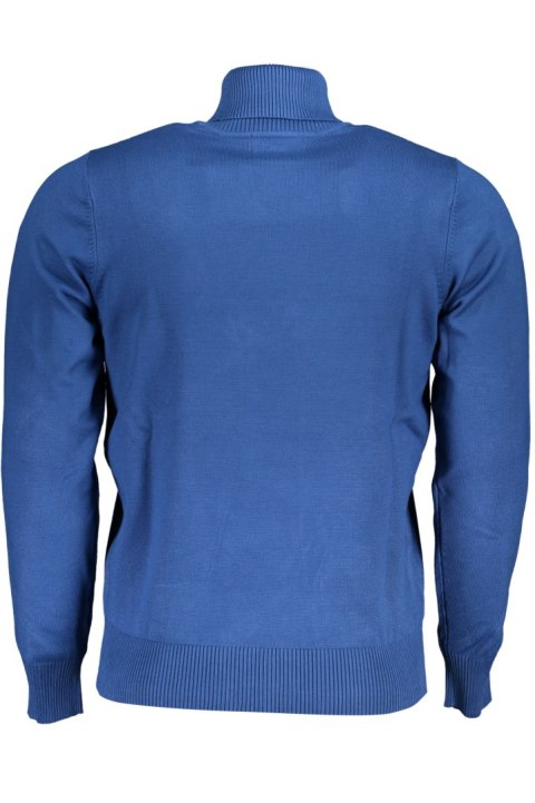 NIEBIESKA KOSZULA MĘSKA POLO US GRAND (Blu)