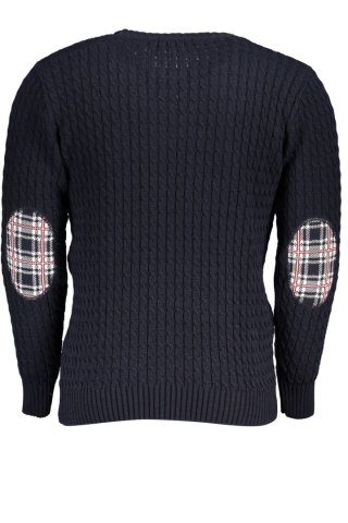 NIEBIESKI SWETER MĘSKI US GRAND POLO (Blu)