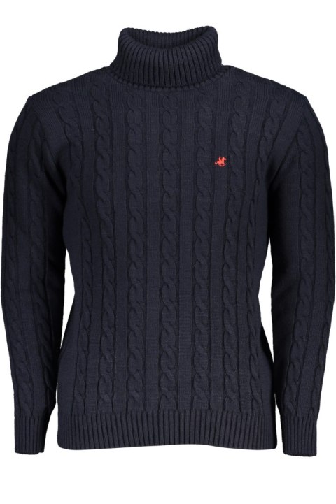 NIEBIESKI SWETER MĘSKI US GRAND POLO (Blu)