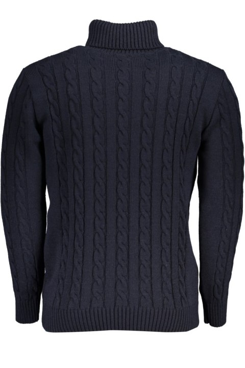 NIEBIESKI SWETER MĘSKI US GRAND POLO (Blu)