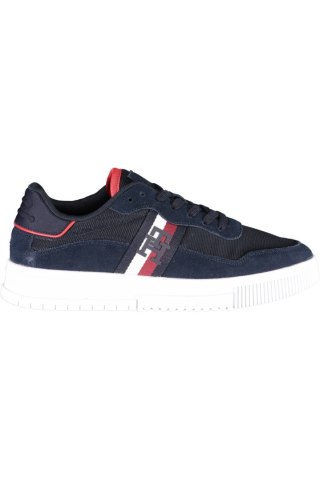 NIEBIESKIE MĘSKIE BUTY SPORTOWE TOMMY HILFIGER (Blu)