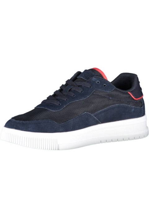 NIEBIESKIE MĘSKIE BUTY SPORTOWE TOMMY HILFIGER (Blu) NIEBIESKIE MĘSKIE BUTY SPORTOWE TOMMY HILFIGER (Blu)