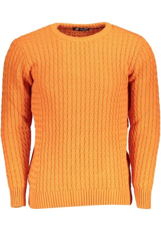 POMARAŃCZOWY SWETER MĘSKI US GRAND POLO (Arancione)