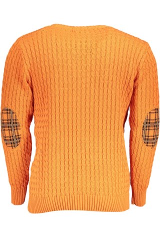 POMARAŃCZOWY SWETER MĘSKI US GRAND POLO (Arancione)