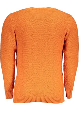 POMARAŃCZOWY SWETER MĘSKI US GRAND POLO (Arancione)