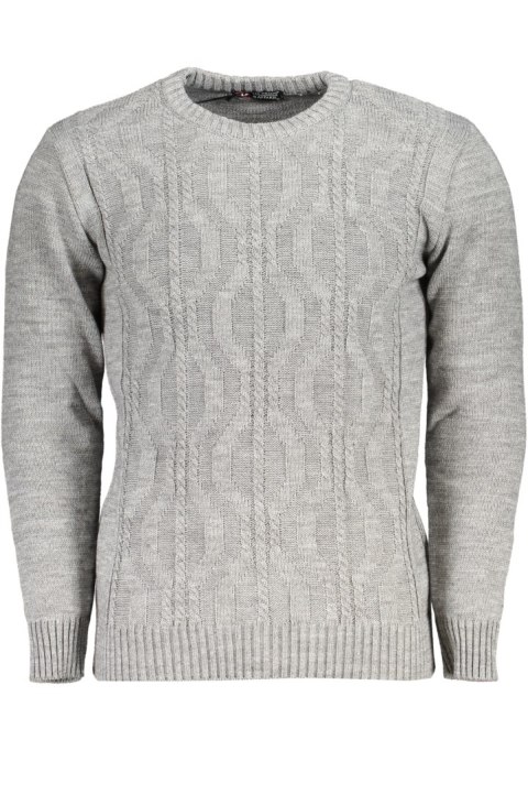 SZARY SWETER MĘSKI US GRAND POLO (Grigio) SZARY SWETER MĘSKI US GRAND POLO (Grigio)