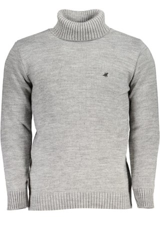 SZARY SWETER MĘSKI US GRAND POLO (Grigio)