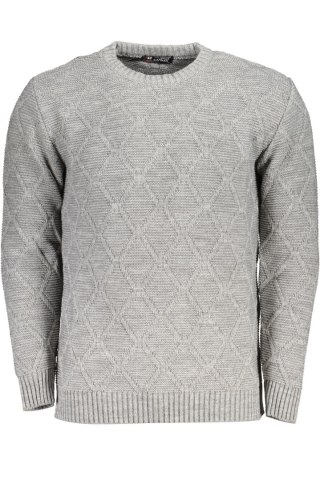 SZARY SWETER MĘSKI US GRAND POLO (Grigio)