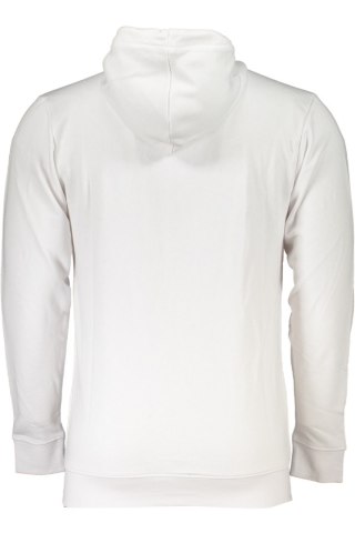BIAŁA BLUZA MĘSKA Z ZAMKIEM KLASY CAVALLI (Bianco)