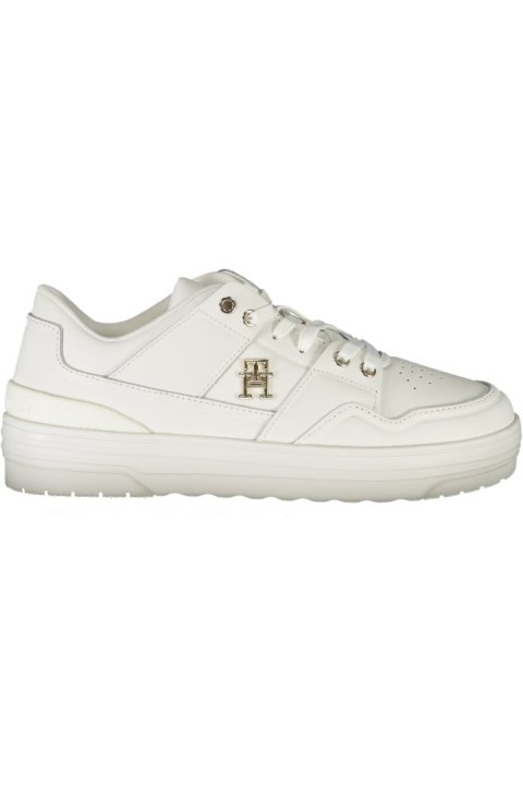 BIAŁY DAMSKIE BUTY SPORTOWE TOMMY HILFIGER (Bianco) BIAŁY DAMSKIE BUTY SPORTOWE TOMMY HILFIGER (Bianco)