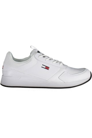 BIAŁY MĘSKIE BUTY SPORTOWE TOMMY HILFIGER (Bianco)