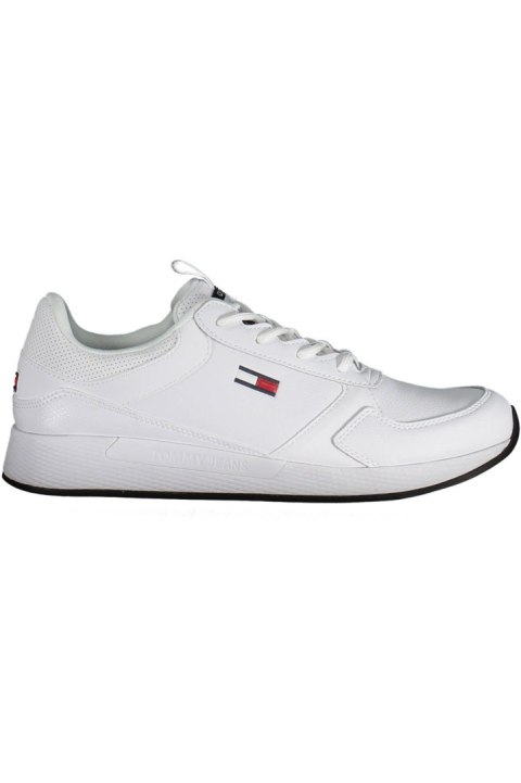 BIAŁY MĘSKIE BUTY SPORTOWE TOMMY HILFIGER (Bianco) BIAŁY MĘSKIE BUTY SPORTOWE TOMMY HILFIGER (Bianco)
