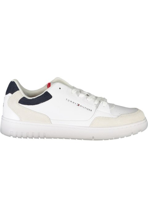BIAŁY MĘSKIE BUTY SPORTOWE TOMMY HILFIGER (Bianco) BIAŁY MĘSKIE BUTY SPORTOWE TOMMY HILFIGER (Bianco)