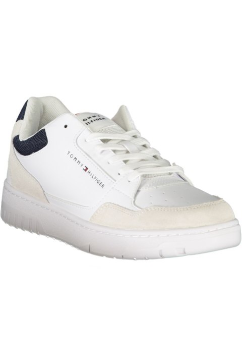 BIAŁY MĘSKIE BUTY SPORTOWE TOMMY HILFIGER (Bianco) BIAŁY MĘSKIE BUTY SPORTOWE TOMMY HILFIGER (Bianco)