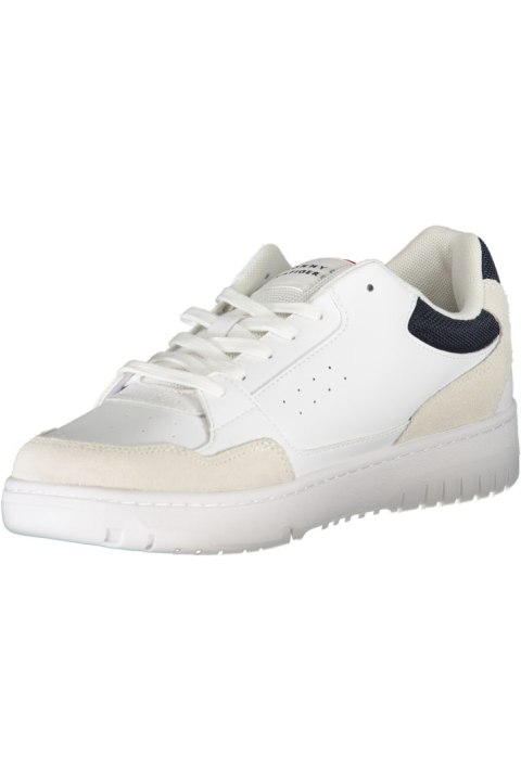 BIAŁY MĘSKIE BUTY SPORTOWE TOMMY HILFIGER (Bianco) BIAŁY MĘSKIE BUTY SPORTOWE TOMMY HILFIGER (Bianco)